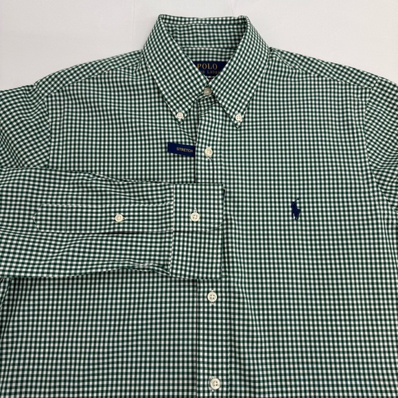 NWT Polo Ralph Lauren Classic Fit Button DownShirt Men’s S Check New $125